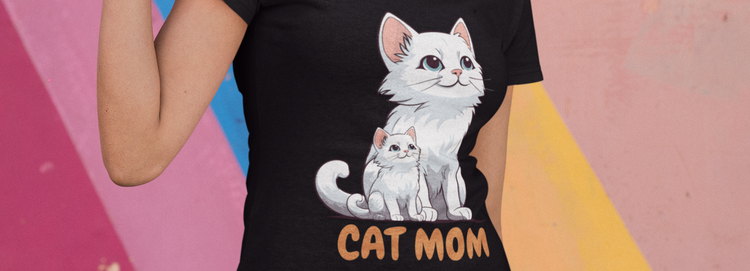 Cat Printed T-shirt