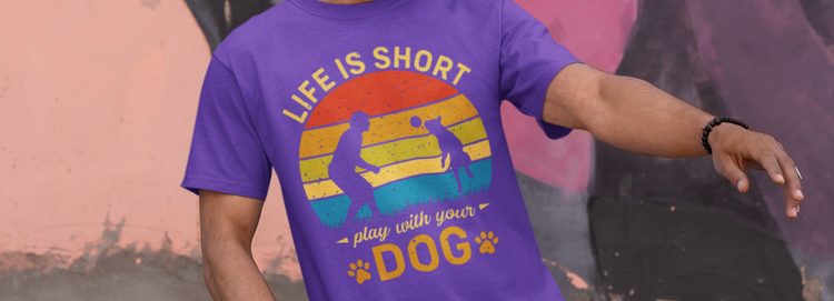 Dog Printed T-shirt