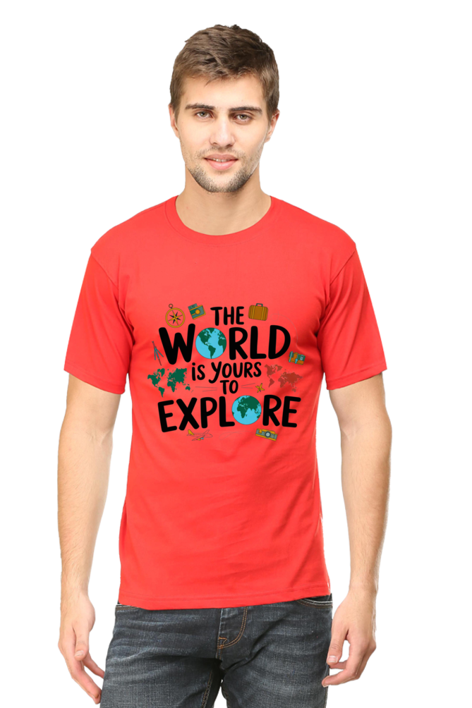 The world is yours to explore T-shirt