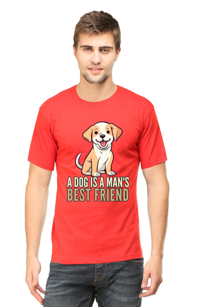 Dog is a Man's bestfriend T-shirt