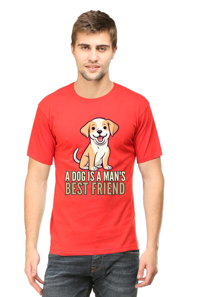 Dog is a Man's bestfriend T-shirt