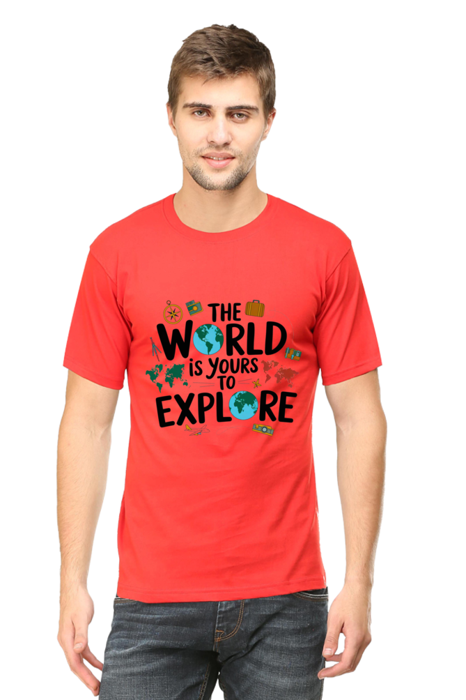 The world is yours to explore T-shirt