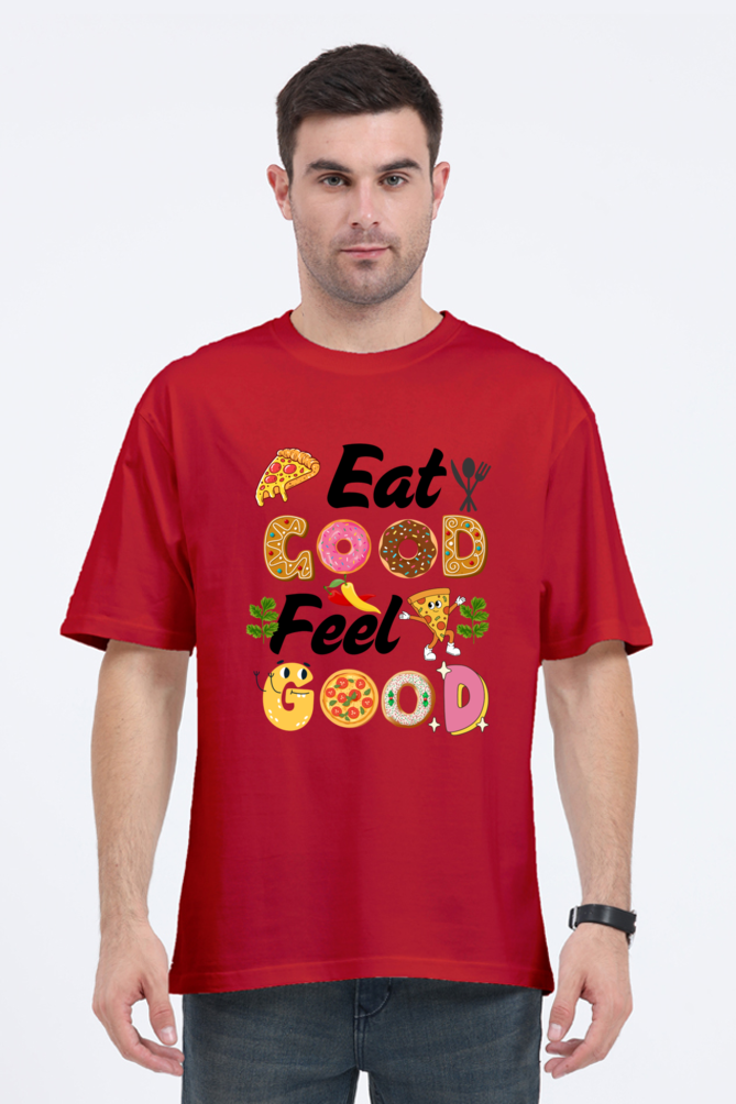 Eat Good Feel Good Oversized T-Shirt