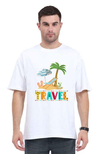 Colorful Travel Oversized T-Shirt