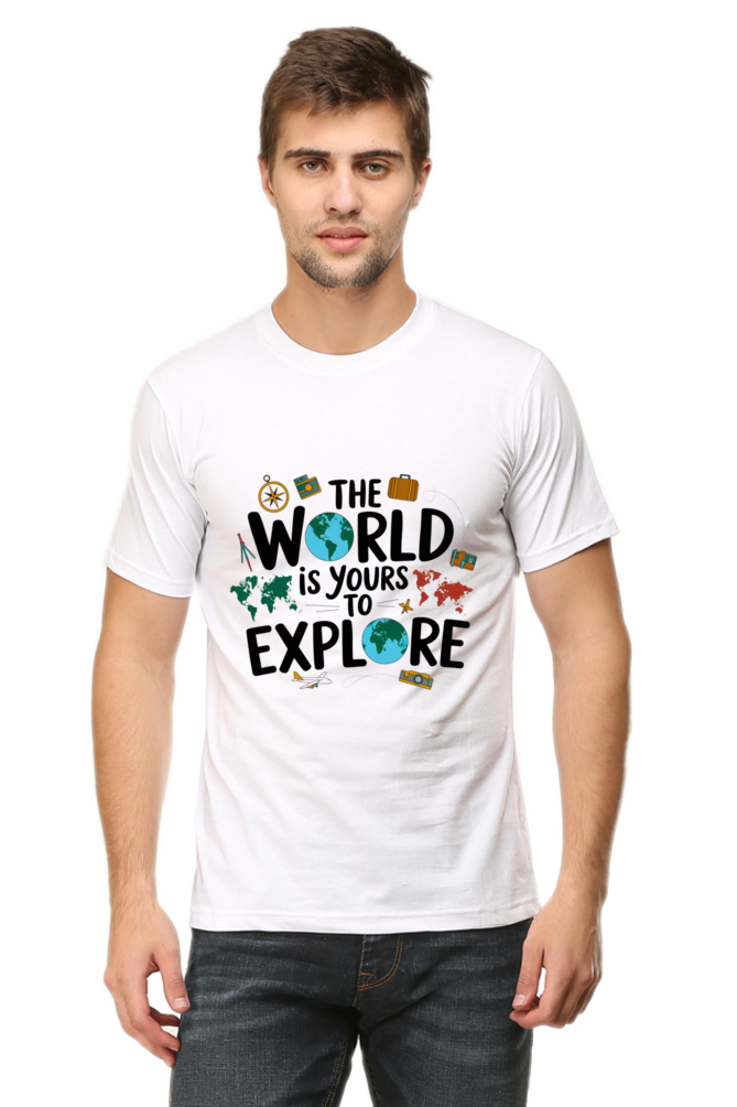 The world is yours to explore T-shirt