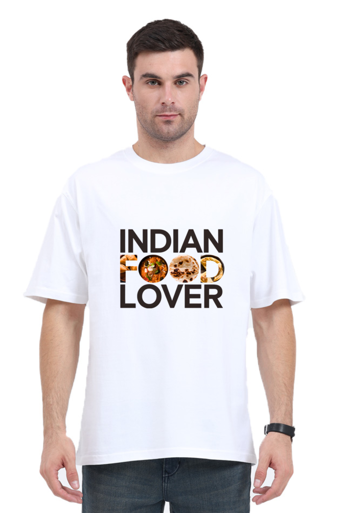 Indian Food Lover 2 Oversized T-Shirt