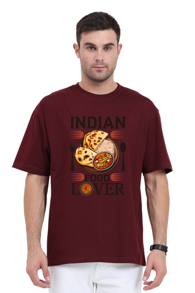 Indian Food Lover 3 Oversized T-Shirt