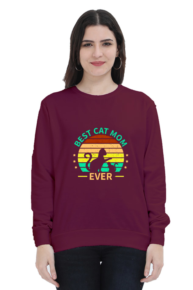 Best Cat Mom SweatShirt