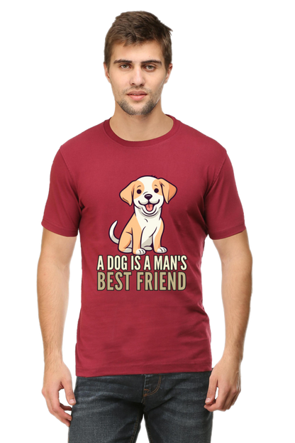 Dog is a Man's bestfriend T-shirt