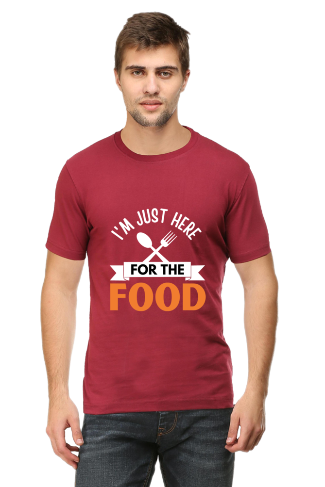 I'm just here for the food T-shirt