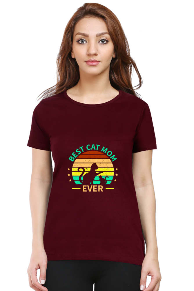 Best Cat Mom T-shirt