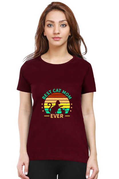 Best Cat Mom T-shirt