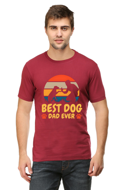 Best dog dad ever T-shirt