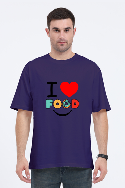 I love Food Oversized T-Shirt