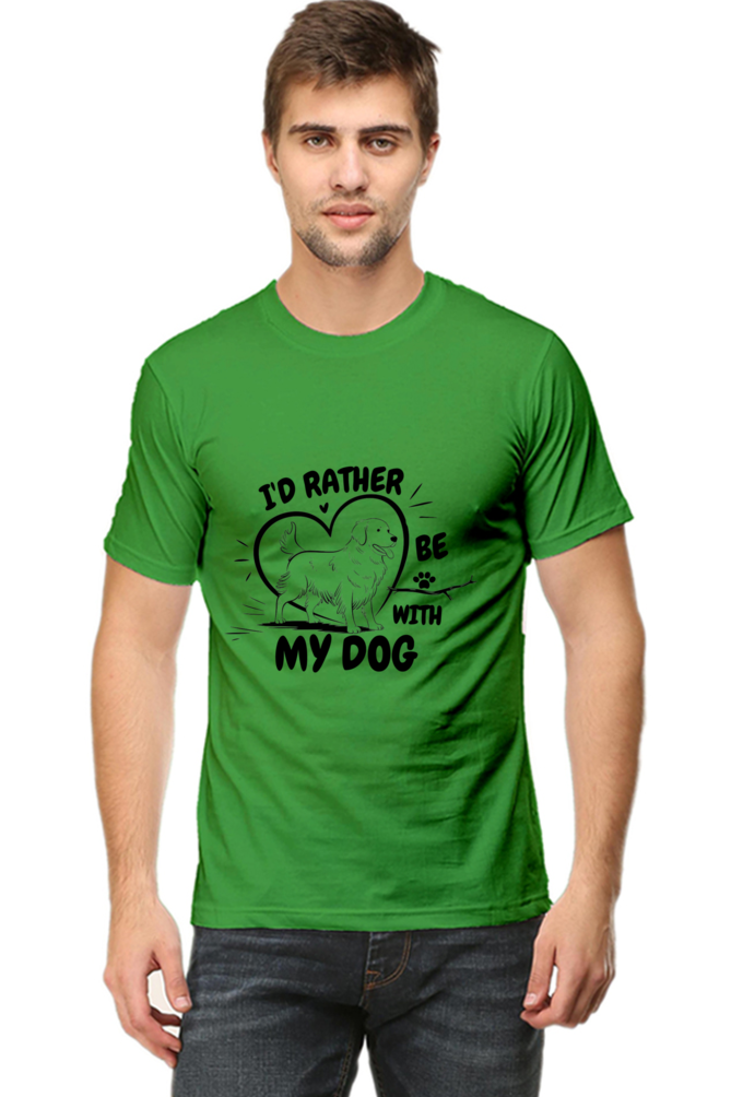 I'd Rather be with my dog T-shirt