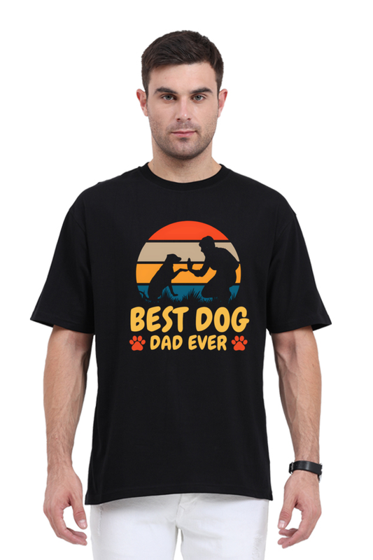 Best dog dad ever Oversized