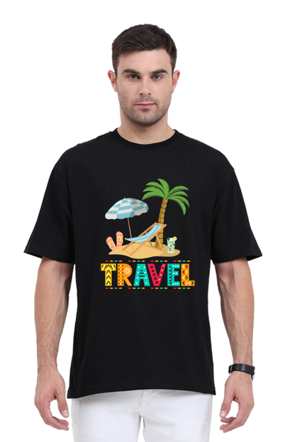 Colorful Travel Oversized T-Shirt