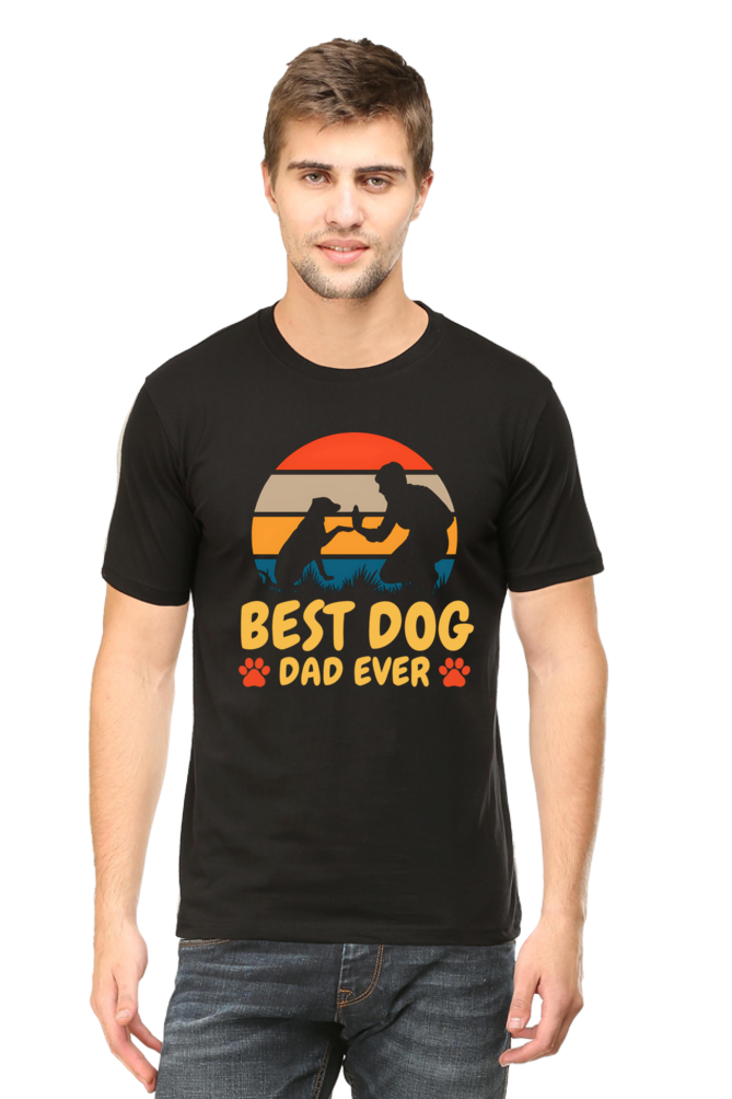 Best dog dad ever T-shirt