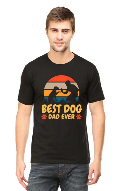 Best dog dad ever T-shirt