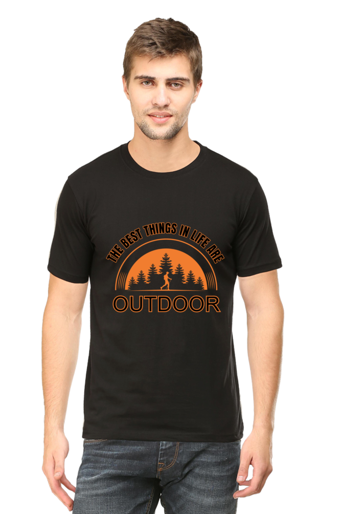 The best things in life are outdoor T-shirt