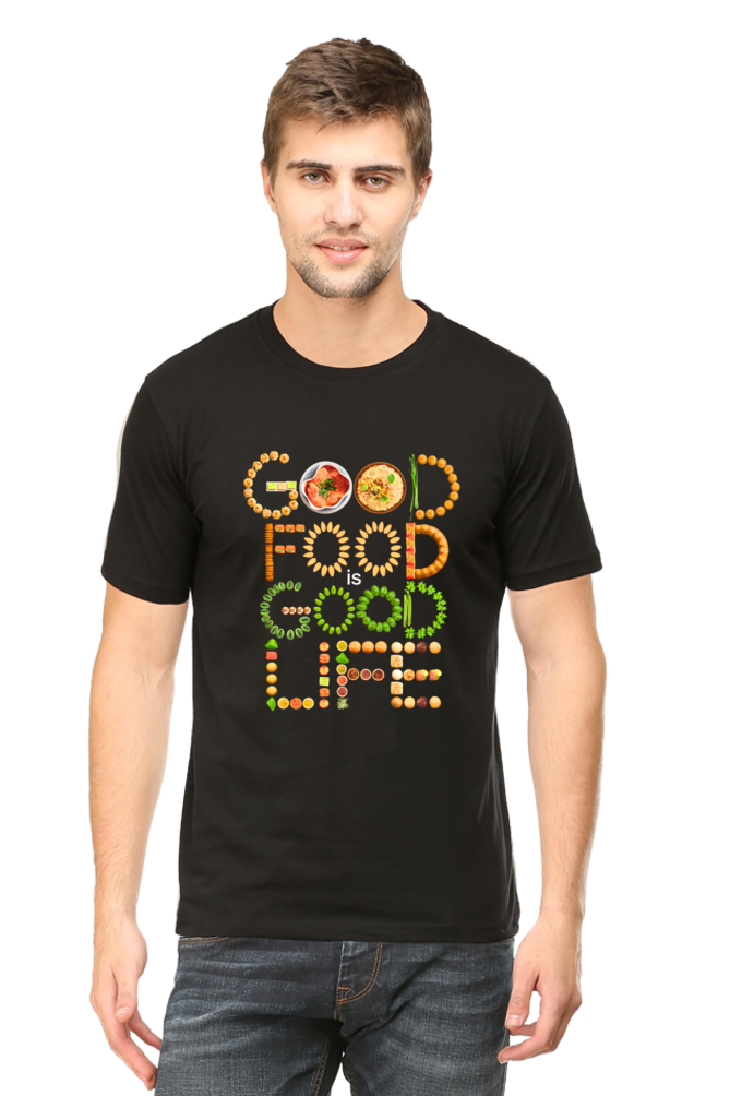 Good food is good life T-shirt