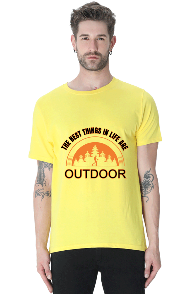 The best things in life are outdoor T-shirt