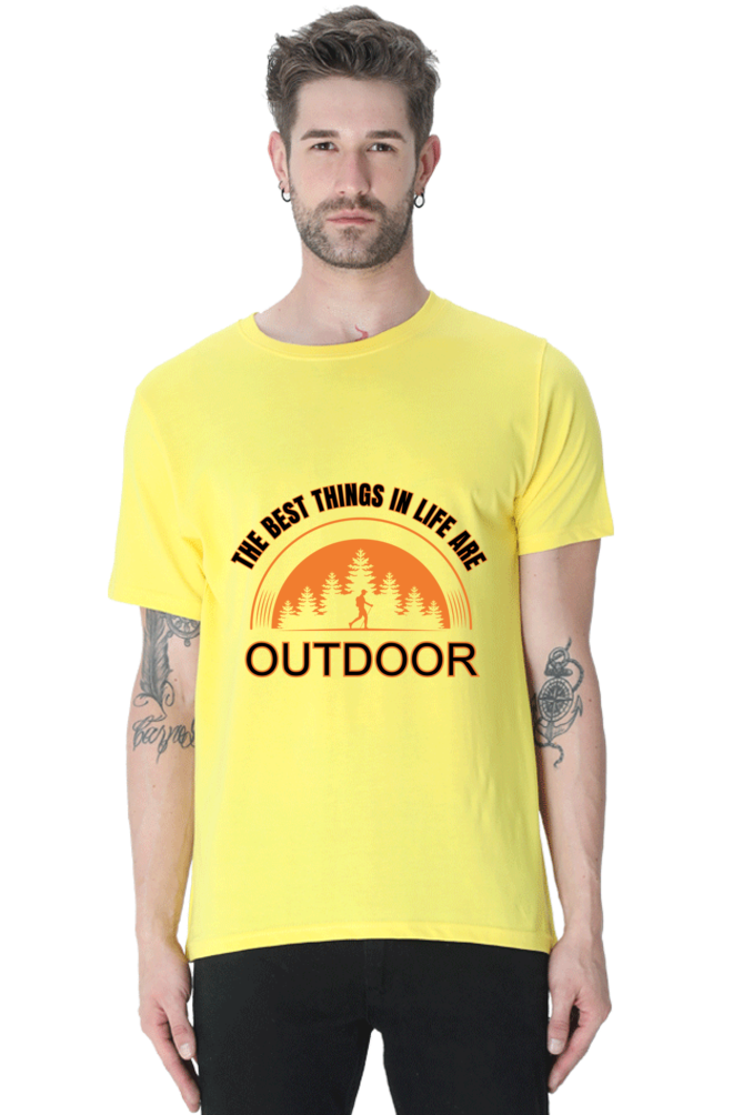 The best things in life are outdoor T-shirt