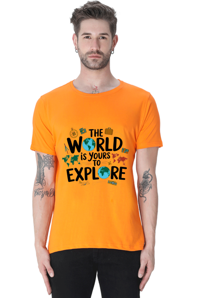 The world is yours to explore T-shirt