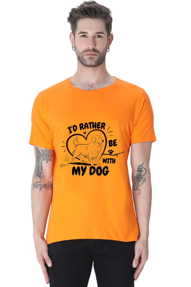 I'd Rather be with my dog T-shirt