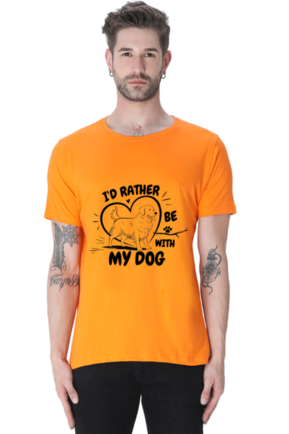 I'd Rather be with my dog T-shirt