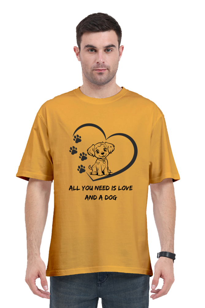 All you need is love and a dog Oversized