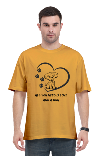 All you need is love and a dog Oversized