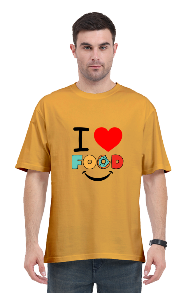 I love Food Oversized T-Shirt