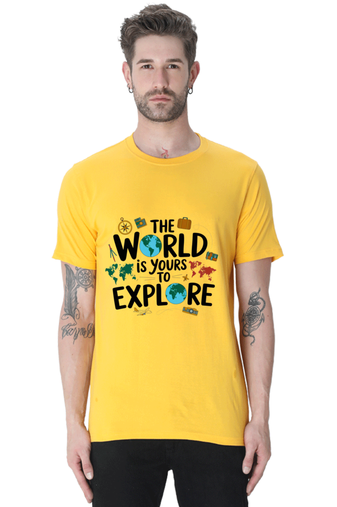 The world is yours to explore T-shirt