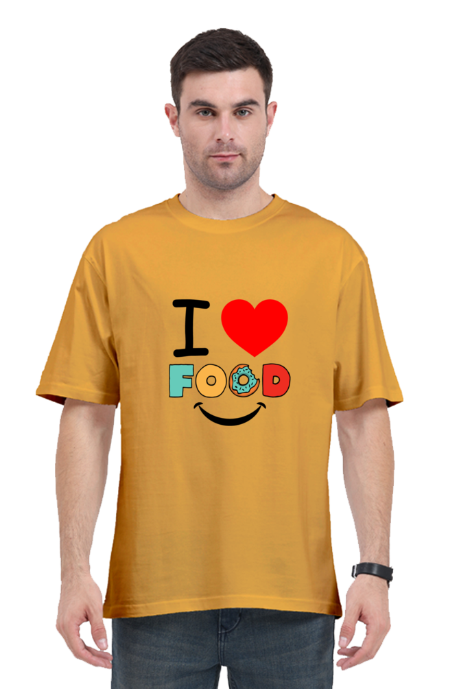 I love Food Oversized T-Shirt