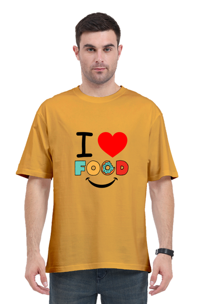 I love Food Oversized T-Shirt