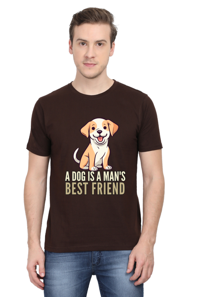 Dog is a Man's bestfriend T-shirt