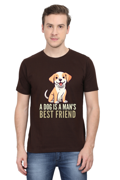 Dog is a Man's bestfriend T-shirt