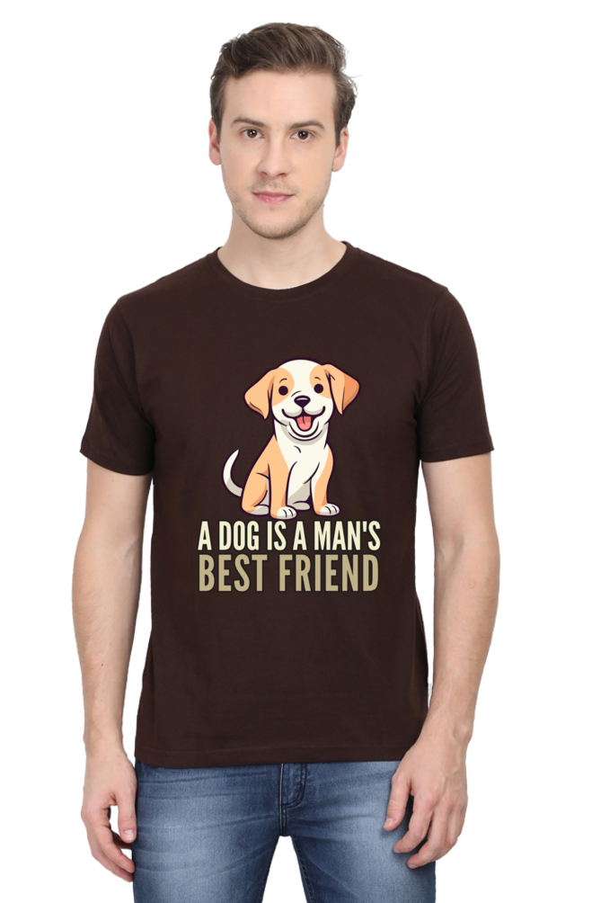 Dog is a Man's bestfriend T-shirt