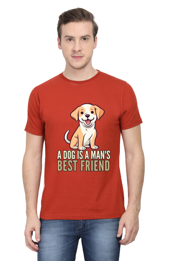 Dog is a Man's bestfriend T-shirt