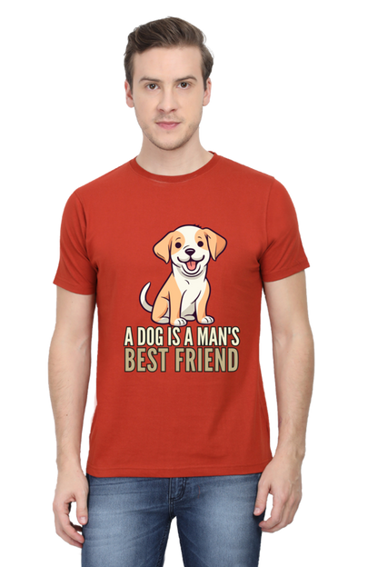 Dog is a Man's bestfriend T-shirt