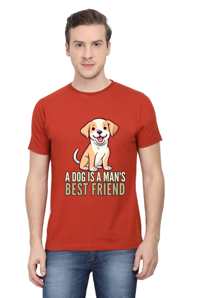 Dog is a Man's bestfriend T-shirt