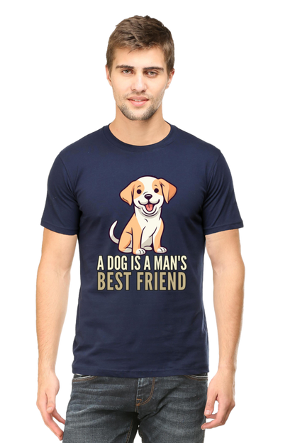 Dog is a Man's bestfriend T-shirt