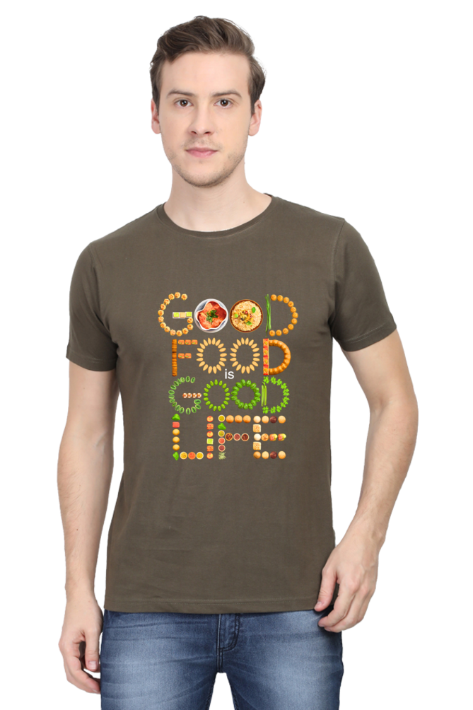 Good food is good life T-shirt