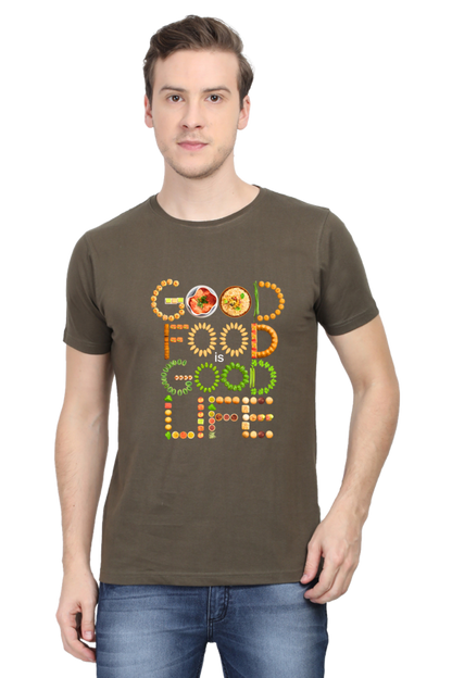 Good food is good life T-shirt