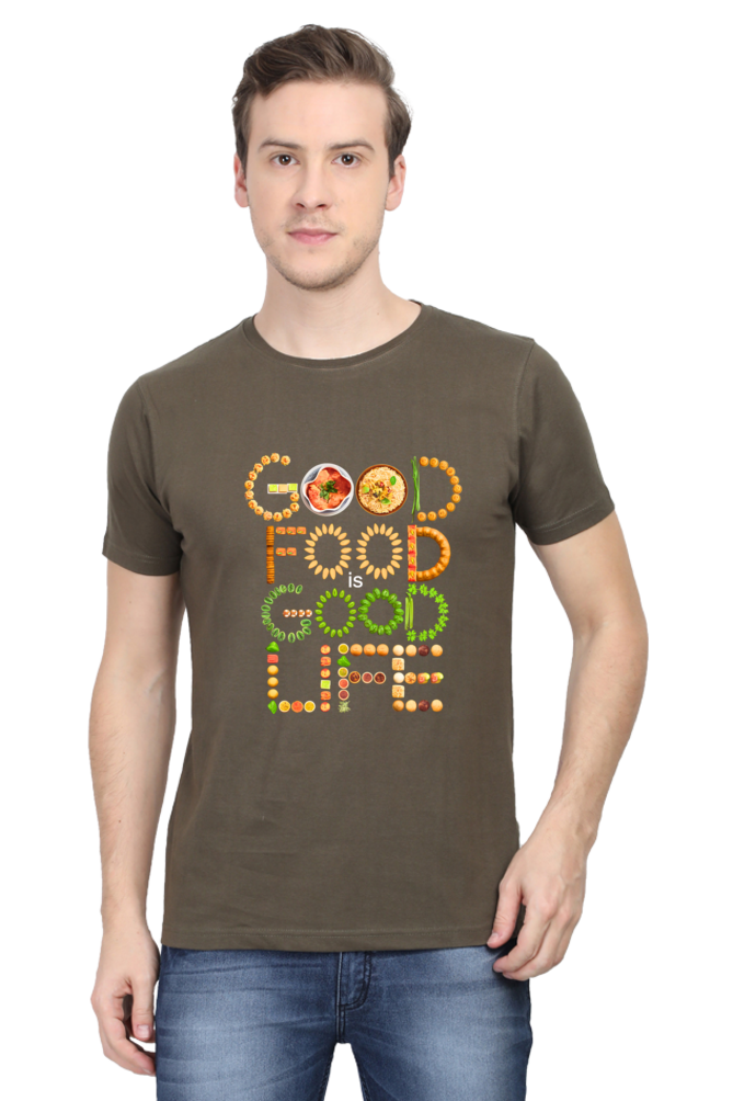 Good food is good life T-shirt