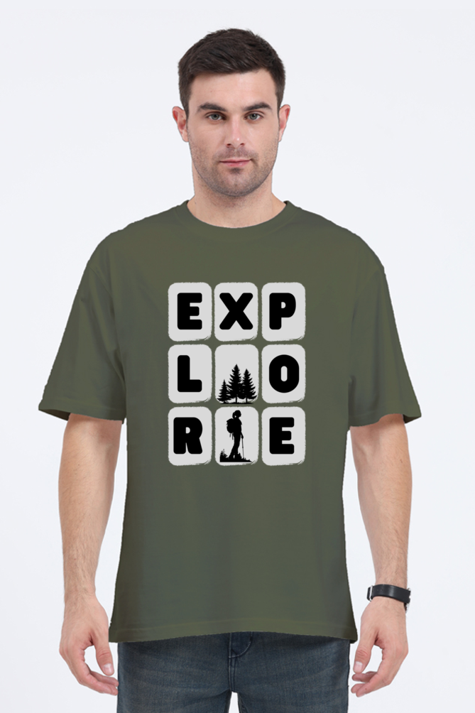 Explore travel Oversized T-Shirt