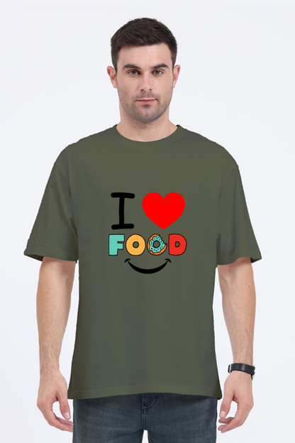 I love Food Oversized T-Shirt