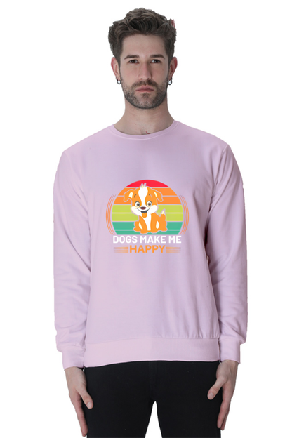 Dogs make me happy Sweatshirt