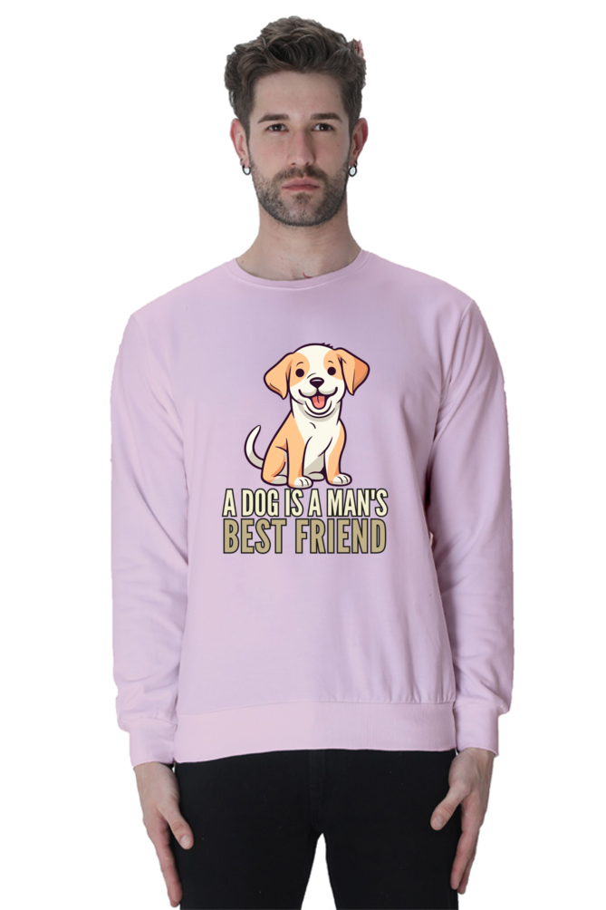 Dog is a Man's bestfriend SweatShirt